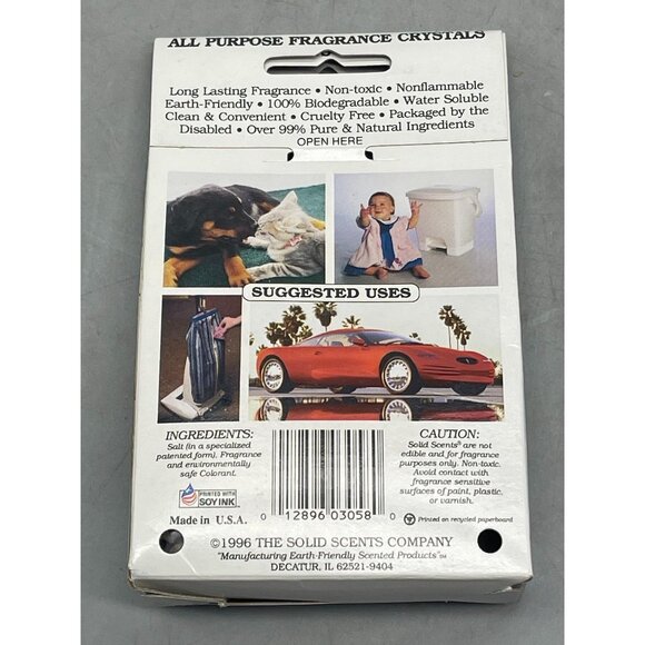 The Original Solid Scents naturally freshening the air fragrance crystals READ - Picture 3 of 6